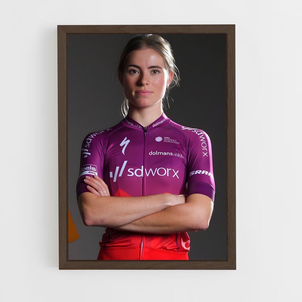 Poster Demi vollering – affiche Cyclisme (vue 5)
